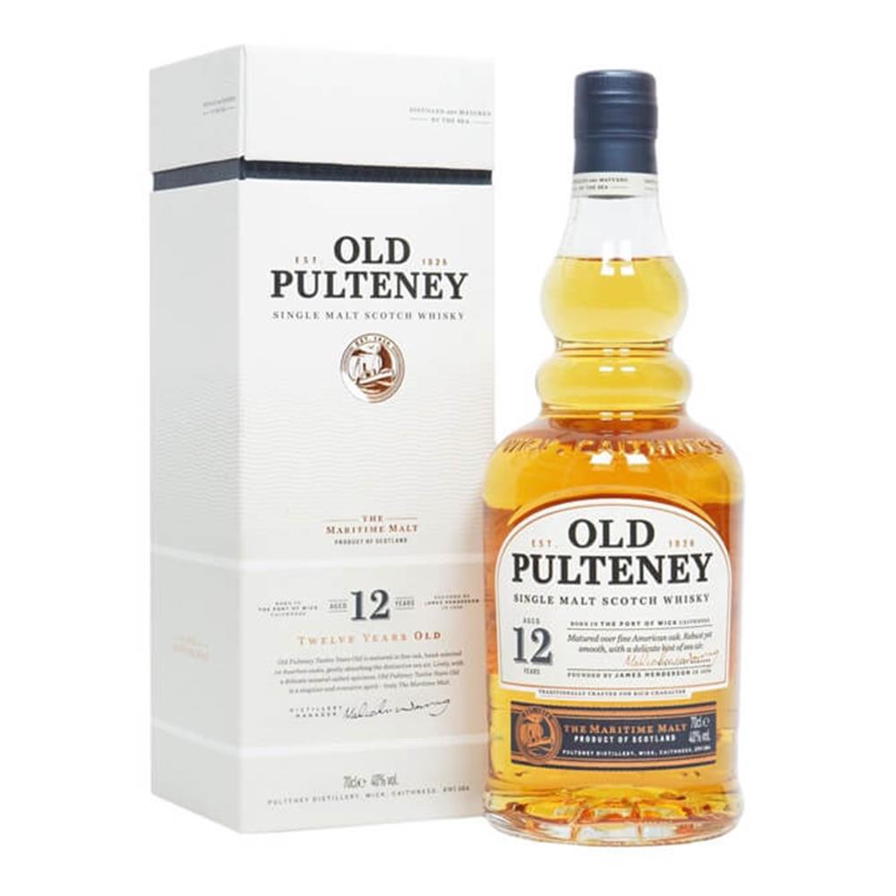 Old Pulteney 12 Year Old Single Malt Scotch Whisky 70cl